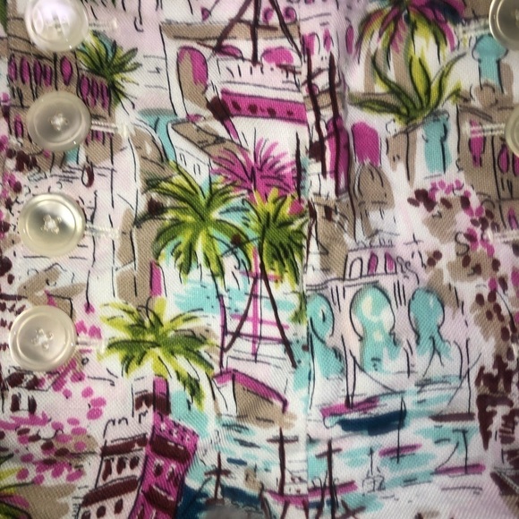 J. Crew Harbor Print Sailor Shorts Size 00 - Picture 9 of 13